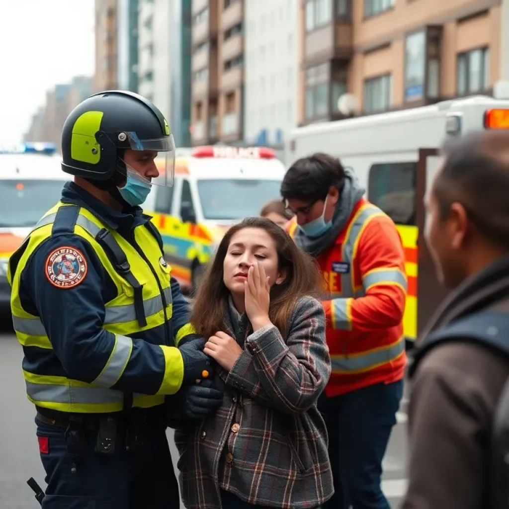 First responders aiding victims of drug overdoses in Baltimore