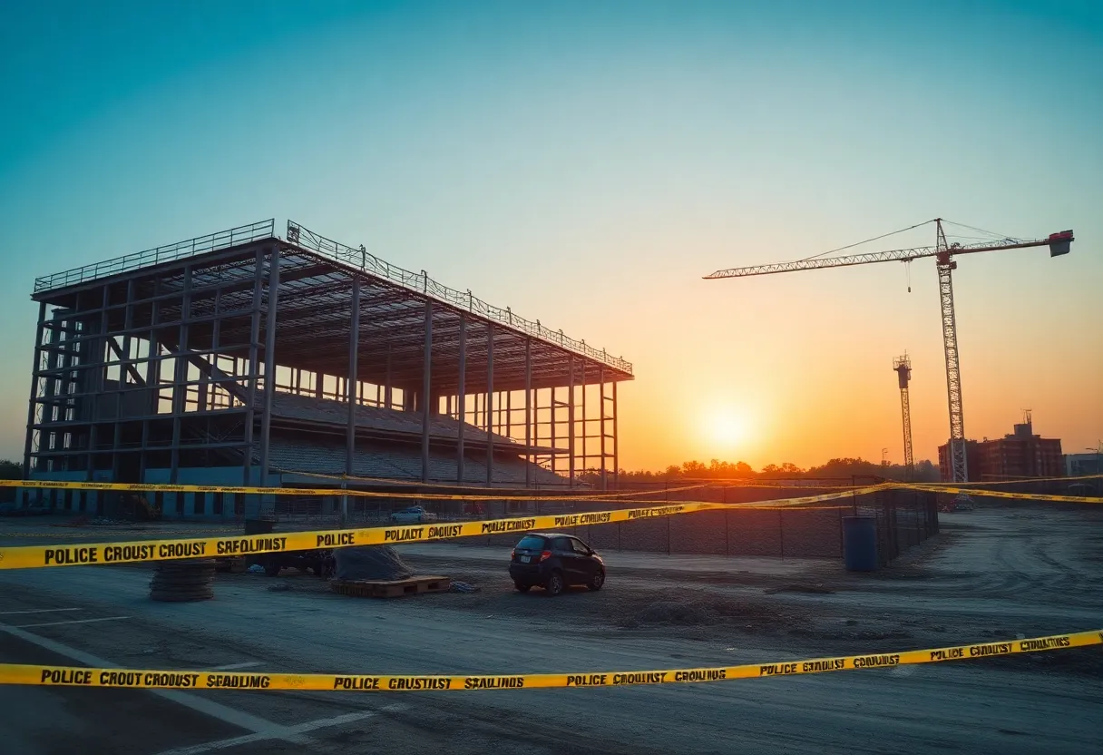 Construction site of Nashville stadium under investigation
