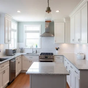 Remodeled kitchen in Baltimore