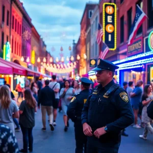 Safety in Baltimore's entertainment district during a busy event