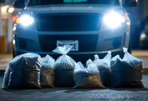 Police investigation related to fentanyl trafficking in Baltimore