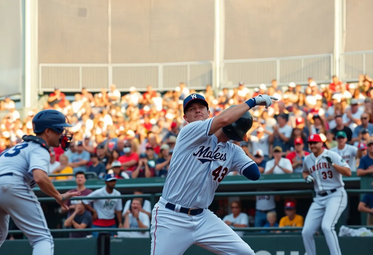 Action shot from the Baltimore Orioles vs New York Yankees game