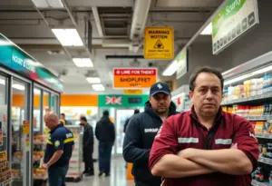 Convenience store encountering theft issues in Baltimore.