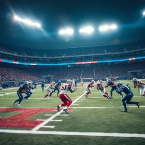 NFL Game Day action between the Cleveland Browns and Baltimore Ravens