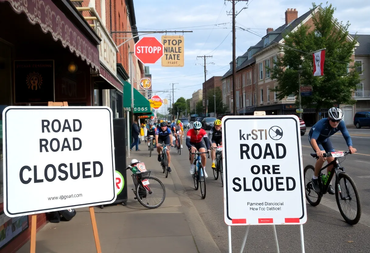 Businesses in Hampden facing disruptions due to Maryland Cycling Classic road closures