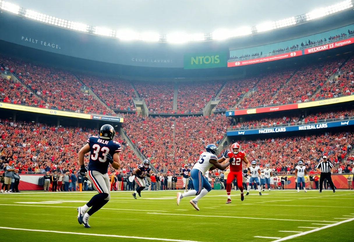 Baltimore Ravens vs Buffalo Bills football game