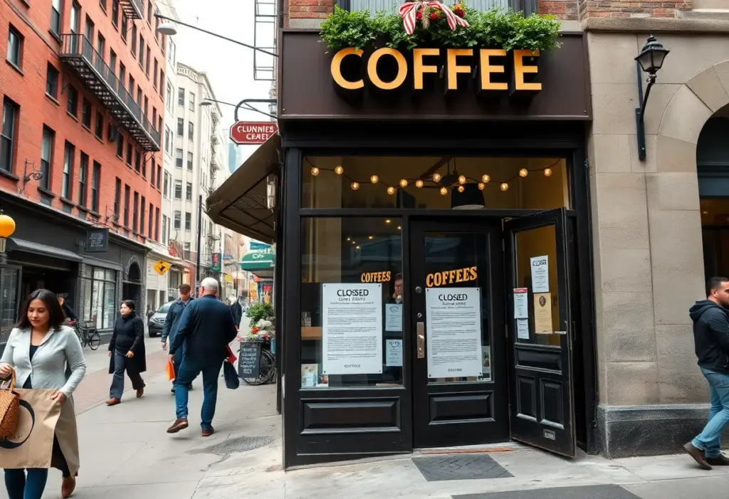 Closed Starbucks store in Baltimore neighborhood