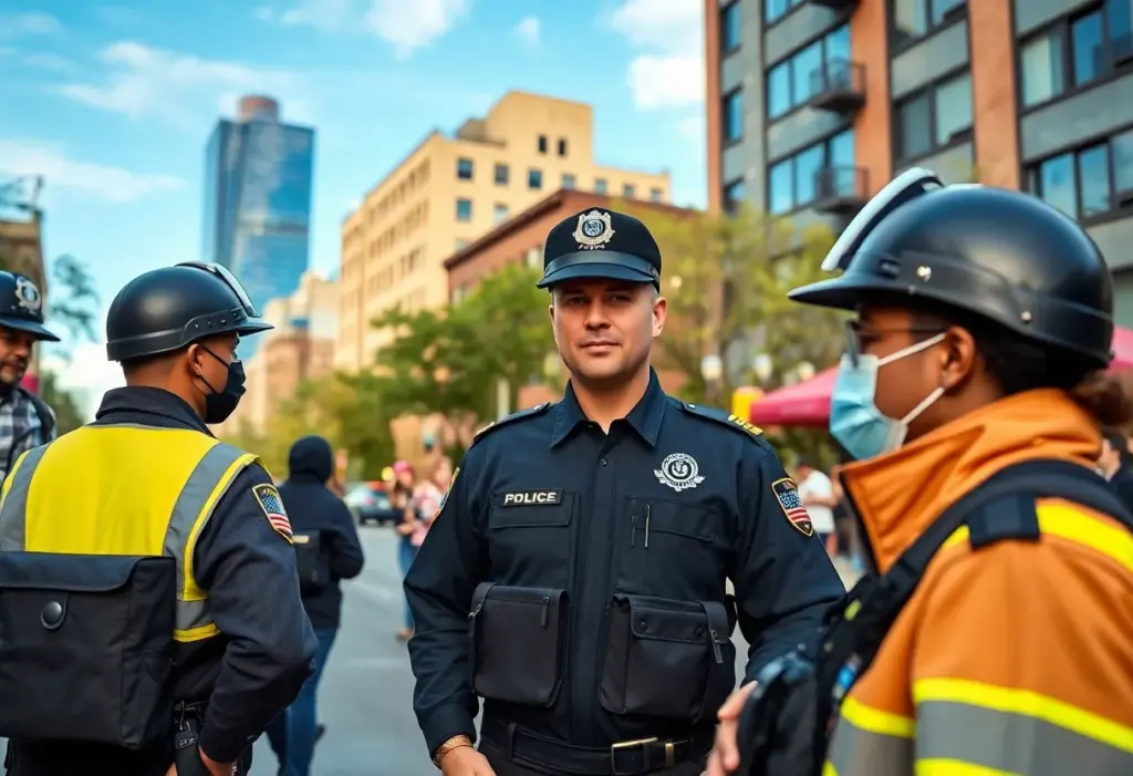 Local community members collaborating for public safety in Baltimore