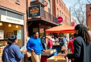 Community support in Baltimore for federal workers during government shutdown