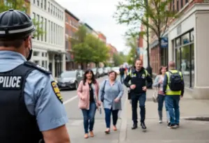 Police presence in Catonsville after a shooting incident