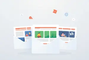 Illustration representing personalized email newsletters for Baltimore Sun readers.