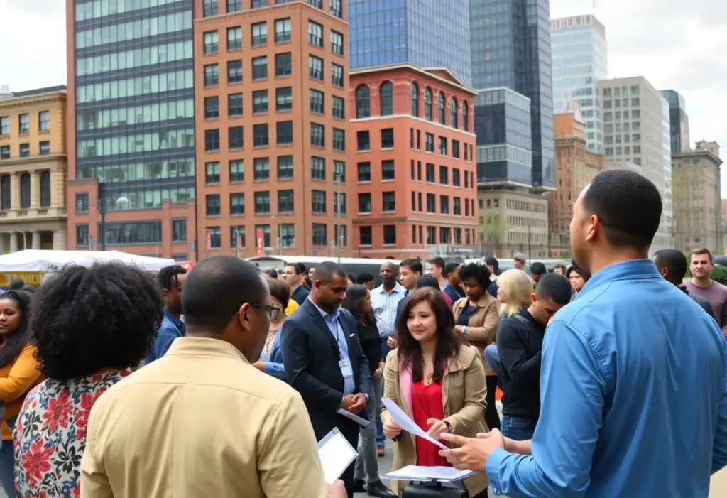 Baltimore Together Summit event highlighting economic development