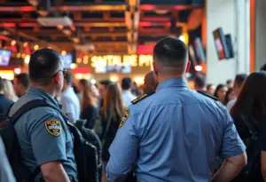 Security monitoring in a nightlife venue in Baltimore