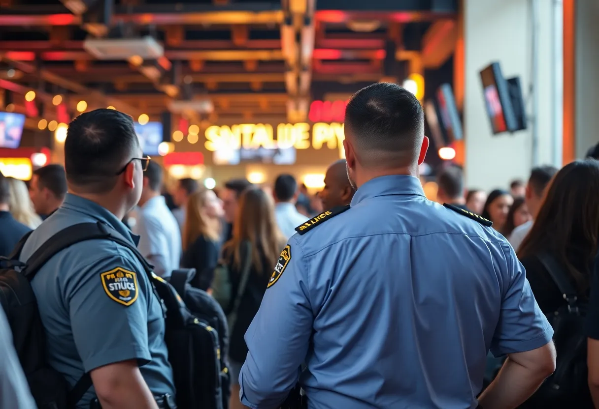 Security monitoring in a nightlife venue in Baltimore