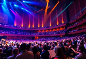 Audience enjoying the Centennial Benefit Concert