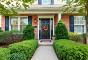 Warm suburban house in Baltimore, ideal for first-time buyers.