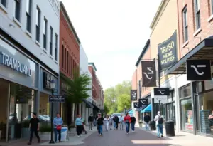 Scene depicting the vibrant Maryland business landscape