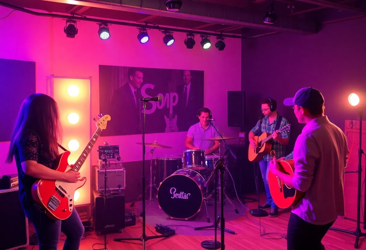 Launch event for Kamanchi Pro's TAKENOVA EP featuring emerging artists.