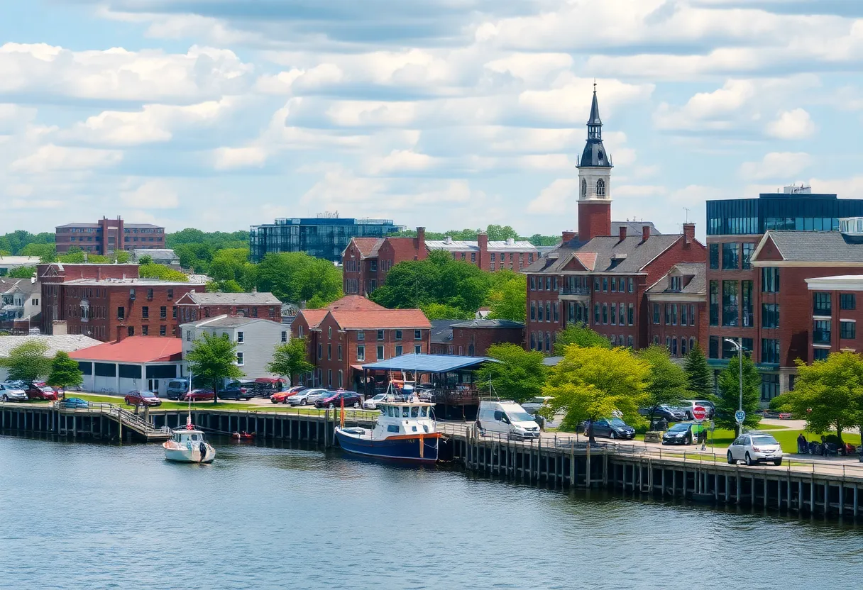 View of the Annapolis waterfront highlighting community engagement and development.