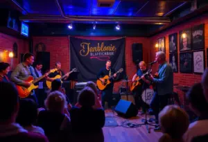 Musicians performing at Baltimore's 5th Annual Old Eastern Family Reunion