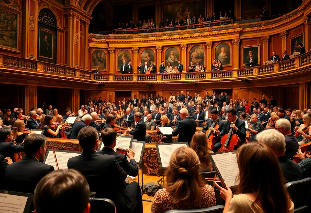 Baltimore Symphony Orchestra concert in Annapolis auditorium
