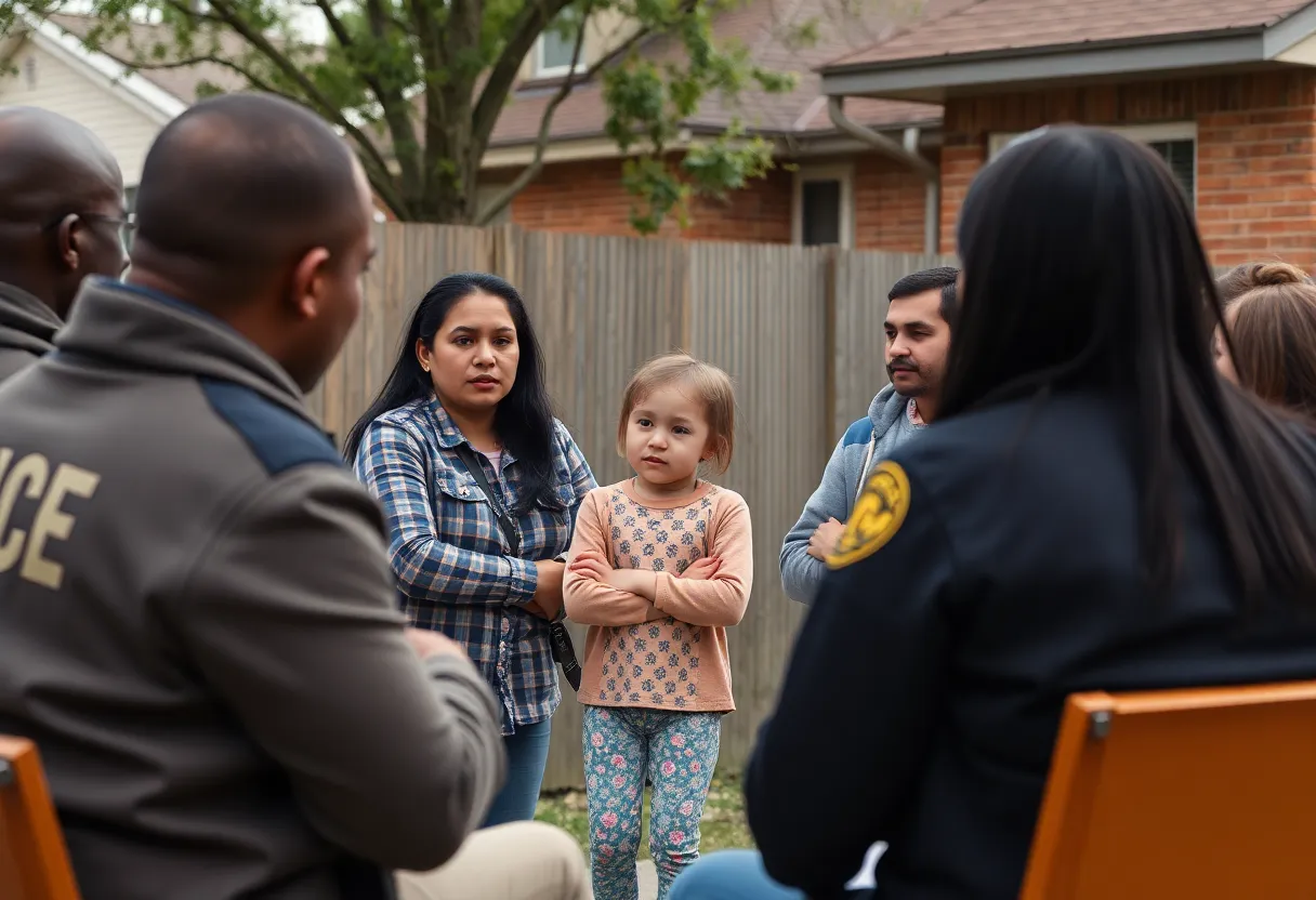 Community meeting focused on child safety in Parkville, Maryland