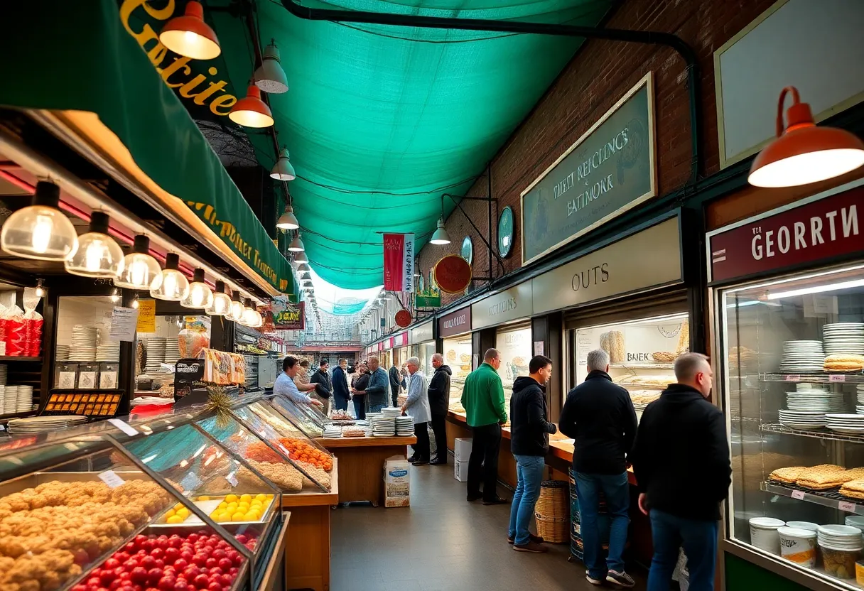 Culinary Architecture gourmet market in Little Italy