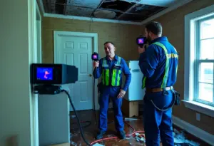 EcoClean Restoration team performing damage restoration in Baltimore