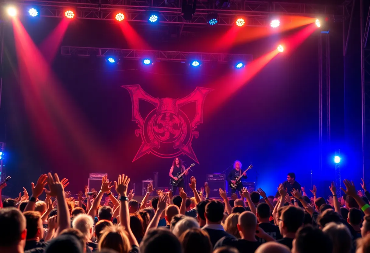 Audience enjoying Eyes of the Nile tribute concert