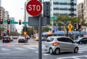 Intersection in Hyattsville, Maryland where a fatal traffic collision occurred