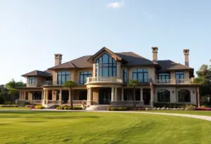 Elegant mansion in Caves Valley Golf Club, Maryland