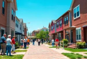 Maryland community members engaging in development activities.