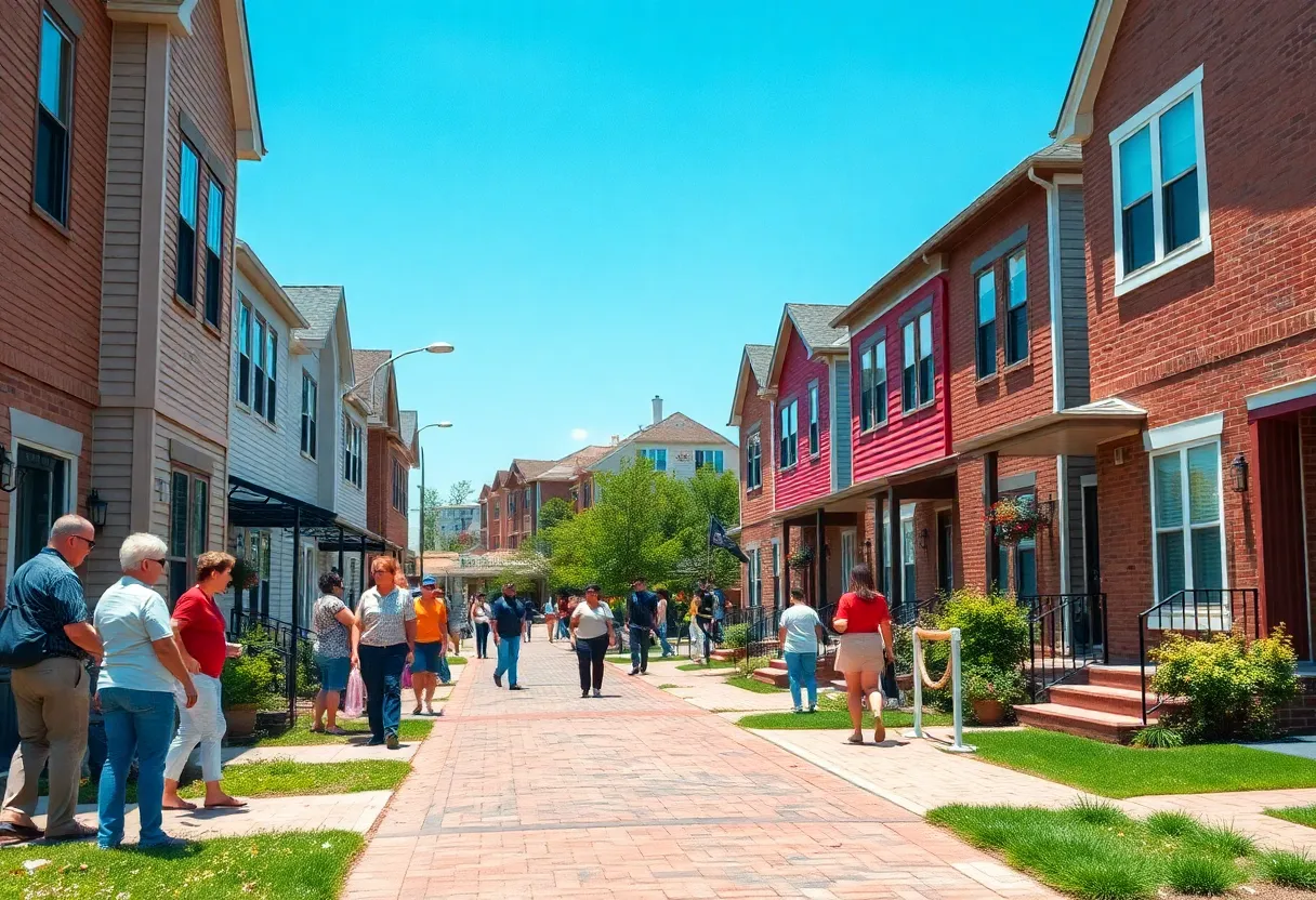 Maryland community members engaging in development activities.