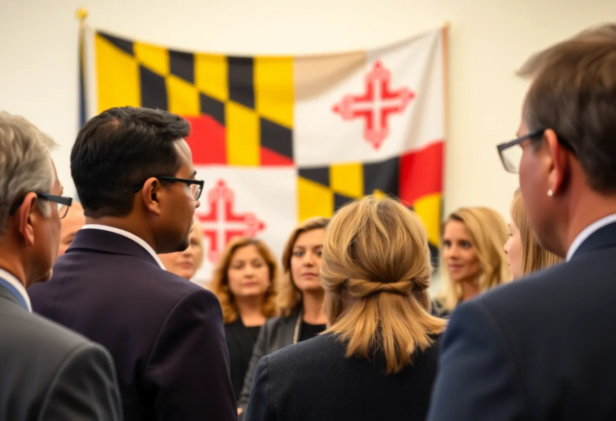 Discussion of leadership changes in Maryland House of Delegates