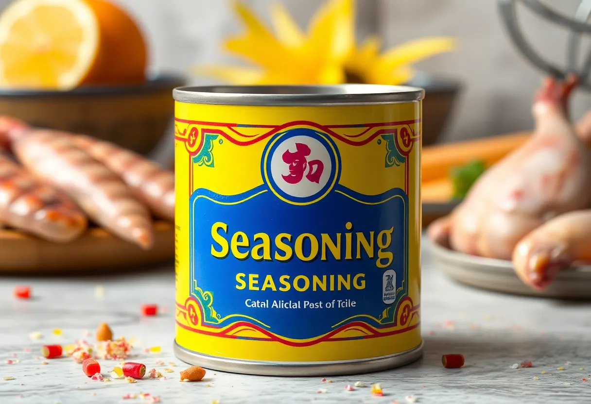 Classic tin packaging of Old Bay Seasoning