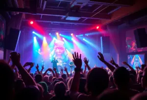 Audience enjoying a Red Sammy concert at 1919 in Baltimore