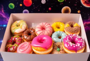 A variety of donuts from Sandy Pony Donuts