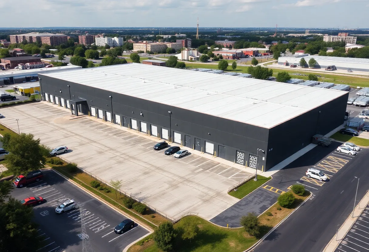 Industrial property acquired by Terreno Realty in Hyattsville, Maryland