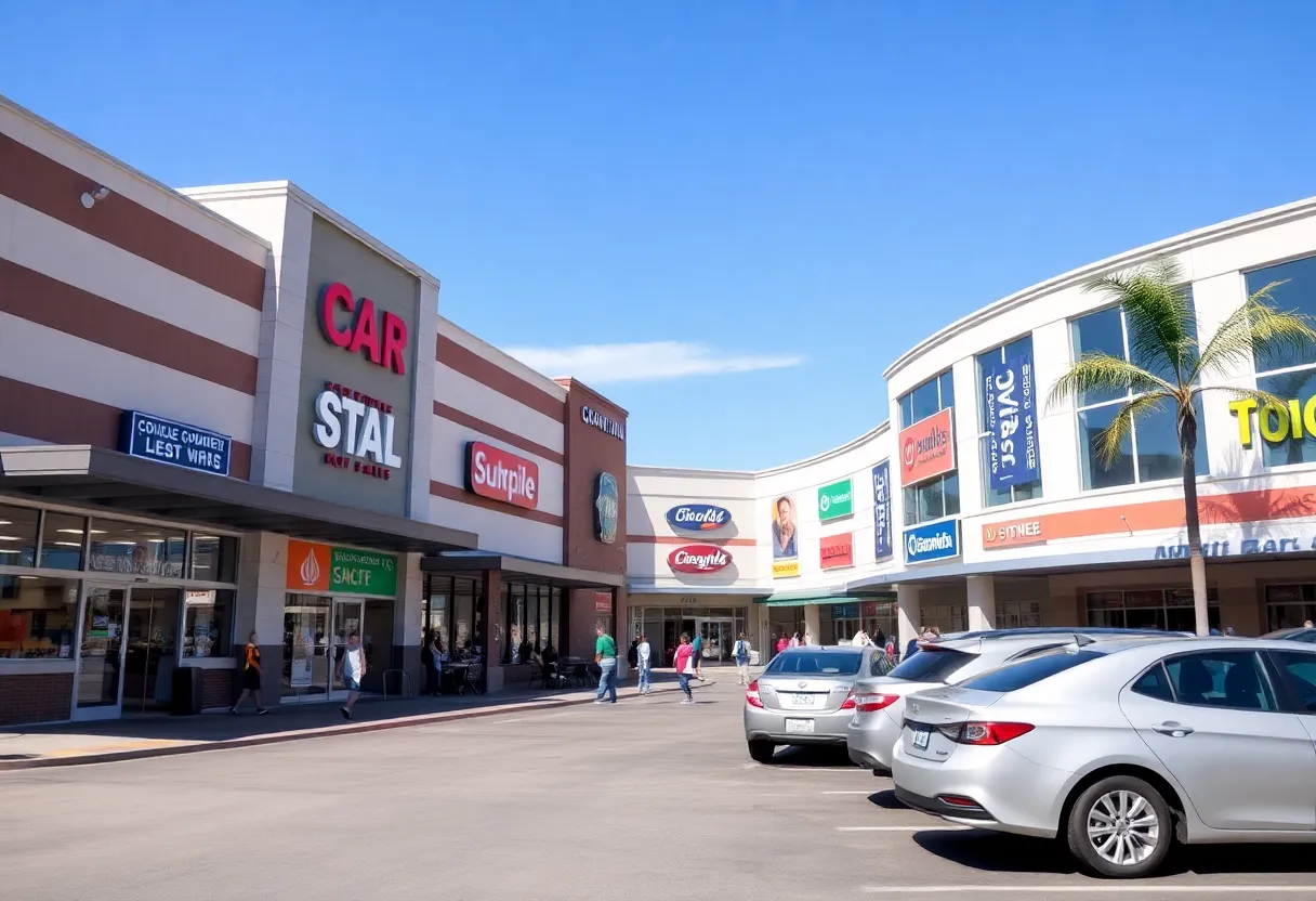 The Shoppes at James Run retail center in Bel Air, Maryland