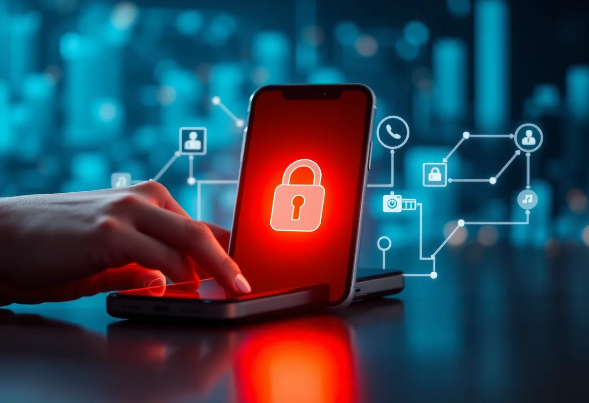 Conceptual image depicting white label app development