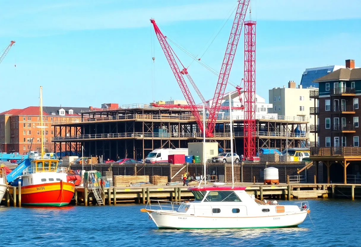 Construction at Annapolis City Dock to enhance flood resilience
