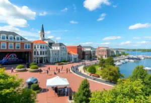 A scenic view of Annapolis highlighting various activities and attractions.