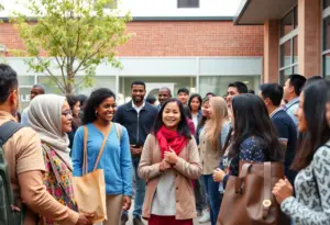 Community gathering showcasing immigrant outreach in Baltimore