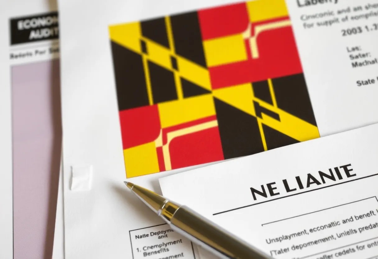 Audit report on unemployment benefits overpayments in Baltimore, Maryland