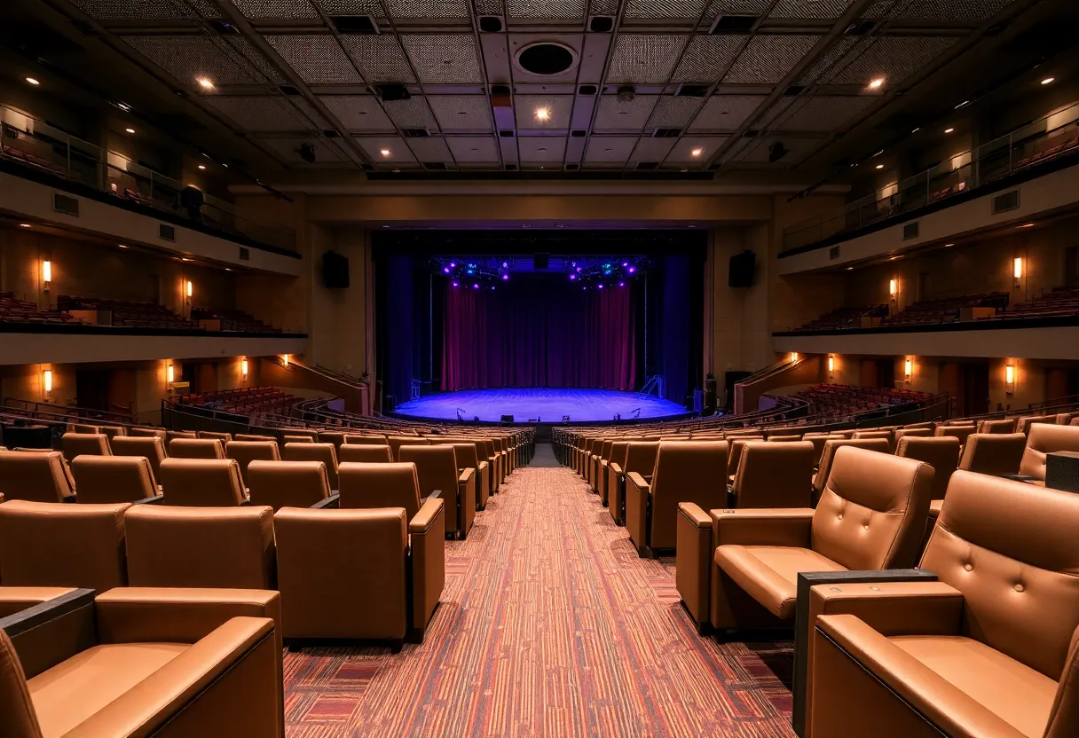 Interior view of a premium suite at CFG Bank Arena