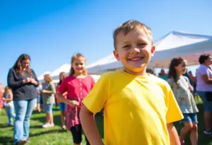 Families enjoying community events in Anne Arundel County