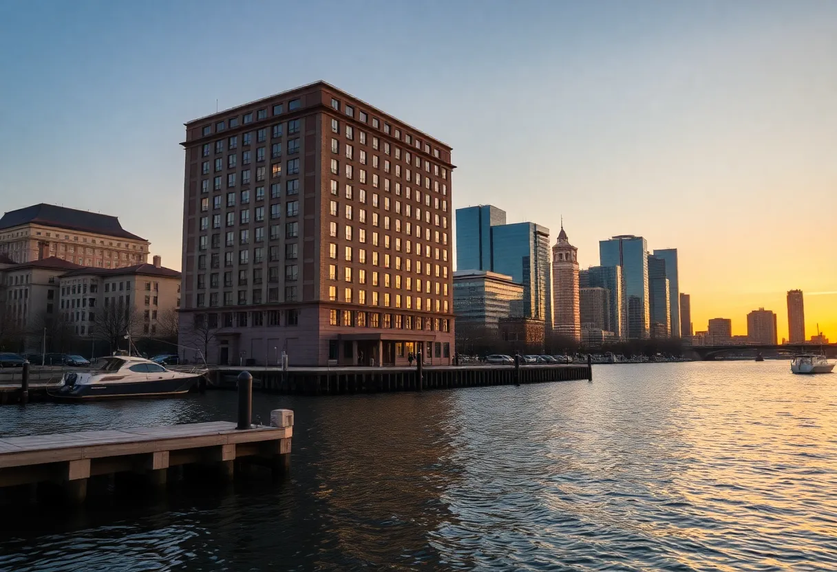 Closed Inner Harbor Hotel in Baltimore