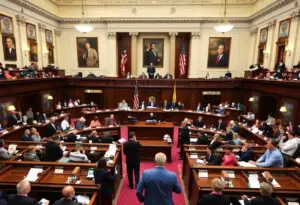 Discussion on energy policies in Annapolis, Maryland