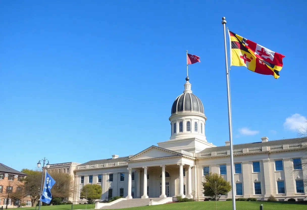 View of the Maryland State House