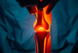 3D-printed knee implant procedure